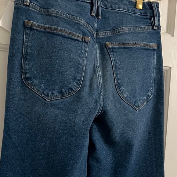 Good American Good Waist Palazzo Jeans size 6/28 - Picture 8 of 14